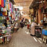 Tours of Marrakech markets & souks located in the UNESCO world heritage old medina on your Berber Treasures Morocco Tour private tours and small group tours of Morocco