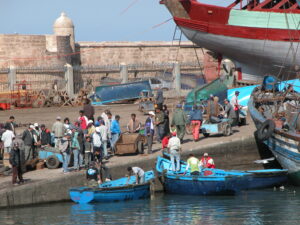 Explore the Essaouira's old medina and fishing port during your Morocco travel on your Berber Treasures Morocco tour 